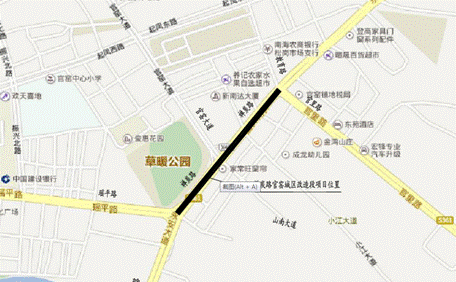 佛山狮山镇禅炭路道路改造工程（合作项目，施工图设计）