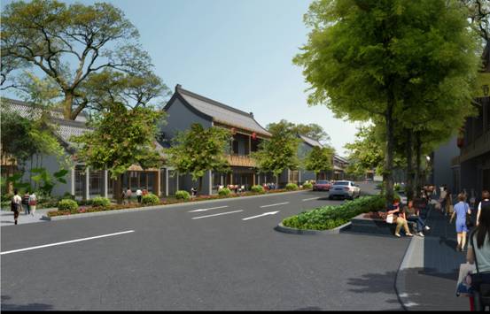 佛山顺德白门口街改造工程（合作项目，方案~施工图）