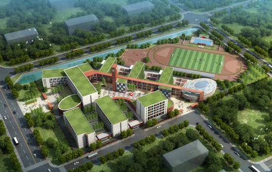 佛山北滘新城区小学（合作项目，中标方案，3.6万m²）